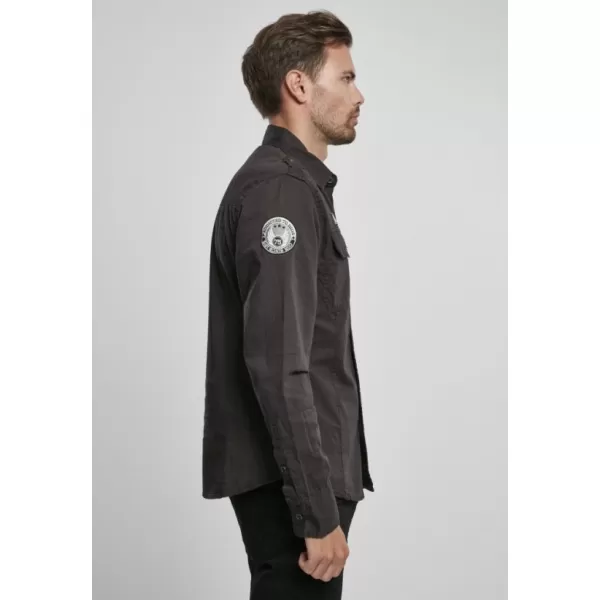  Hemd BRANDIT LUIS VINTAGE BD4023 SCHWARZ 