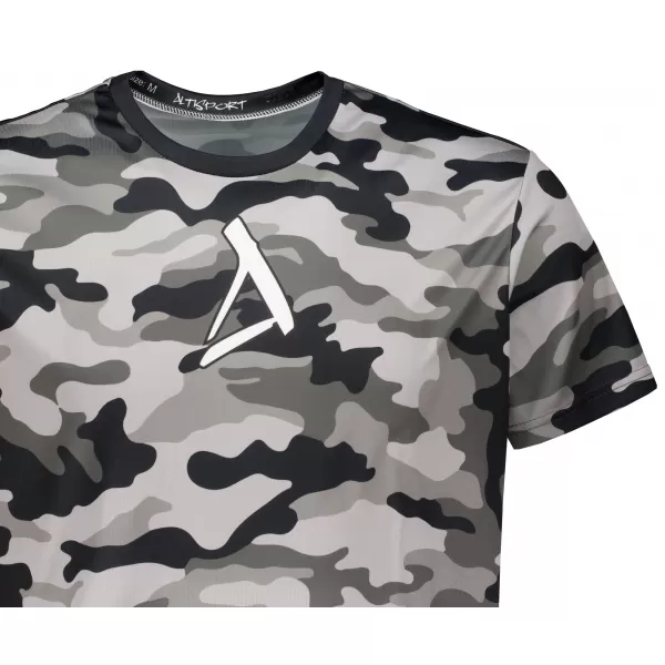  Funktionelles Premium-T-Shirt für Herren ALTISPORT VOJ/ALM038TR01 GRAU 
