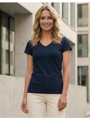 Damen-T-Shirt ALTISPORT NoPrint NP/ALW261 NAVY BLAU