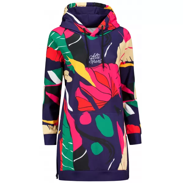  Hochwertiges Funktions-Sweatshirt für Damen ALTISPORT VOJ/ALW042MI03 DUNKELBLAU 