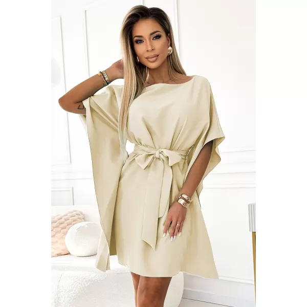  Kleid NUMOCO SOFIA 287-28 BEIGE 