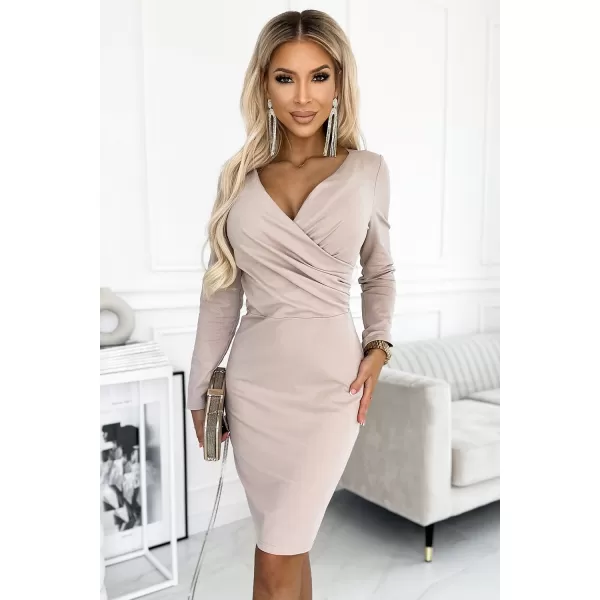  Kleid NUMOCO A398-3 BEIGE 