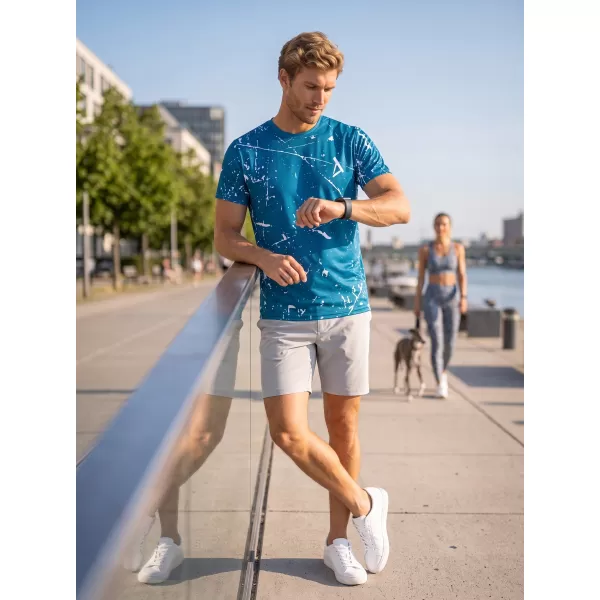  Funktionelles Premium-T-Shirt für Herren ALTISPORT VOJ/ALM034TR01 KEROSIN 