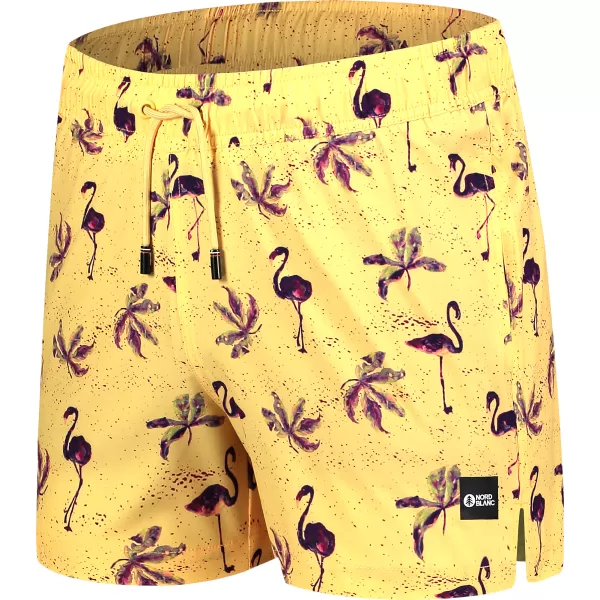  Badeshorts für Herren NORDBLANC RAINFOREST NBSPM8019 BERNSTEIN 