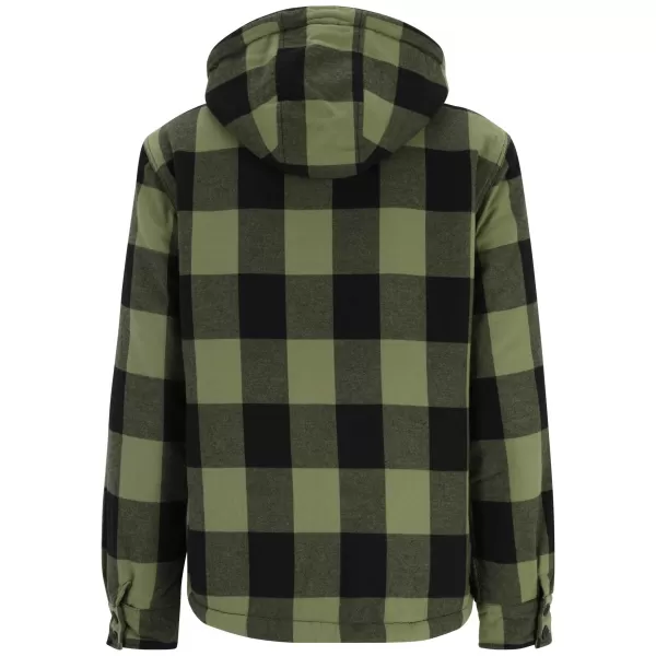  Jacke BRANDIT LUMBER BD3172 SCHWARZ/OLIVE 