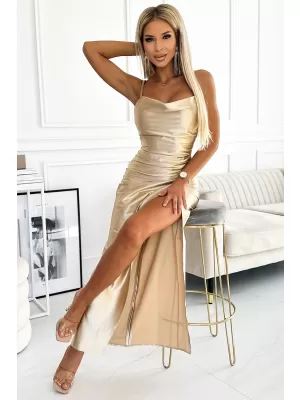 Kleid NUMOCO DIANE 483-2 BEIGE