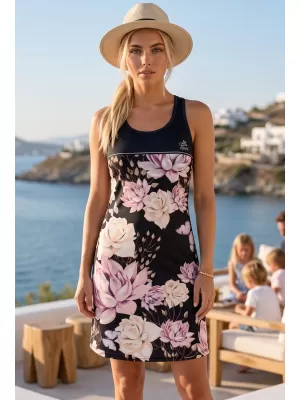 Funktionswestenkleid für Damen ALTISPORT VOJ/ALW008SAT01 SCHWARZ
