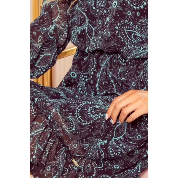  Kleid NUMOCO BAKARI 295-3 BLAU 