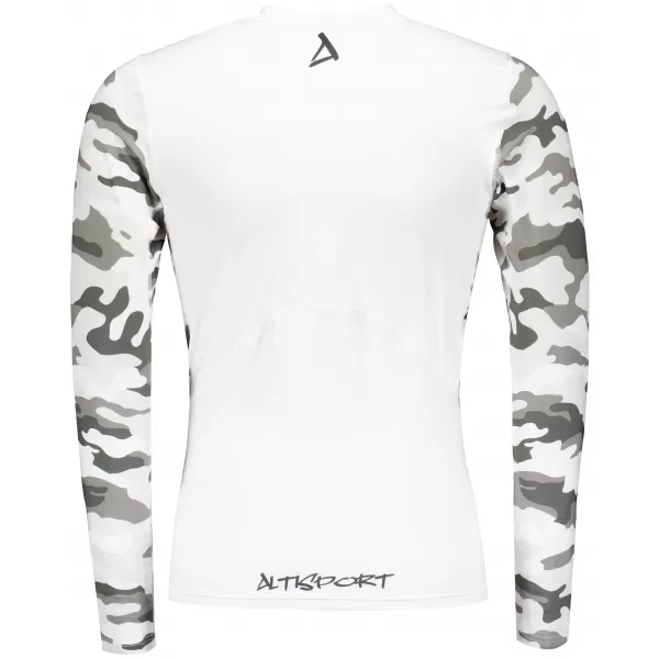  Funktionelle Kompression von Männern t -Shirt Premium ALTISPORT VOJ/ALM038TR03 WEIß 