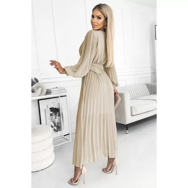  Kleid NUMOCO KLARA 414-8 BEIGE 