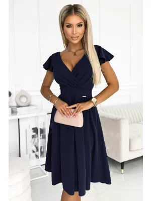 Kleid NUMOCO MATILDE 425-3 BLAU