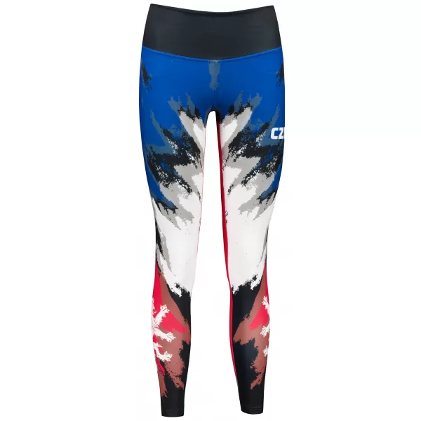  Lange Premium-Funktionsleggings für Damen ALTISPORT VOJ/ALW036LEG01 STREIFEN 