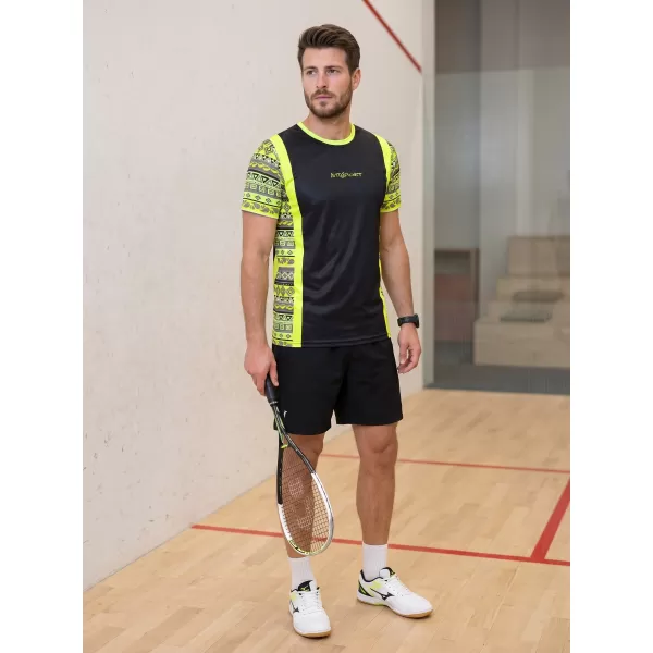  Funktionelles Premium-T-Shirt für Herren ALTISPORT VOJ/ALM043TR01 NEON GELB 
