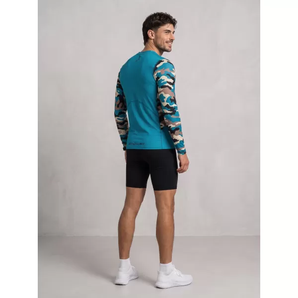  Funktionelle Kompression von Männern t -Shirt Premium ALTISPORT VOJ/ALM038TR03 KEROSIN/BROWN 