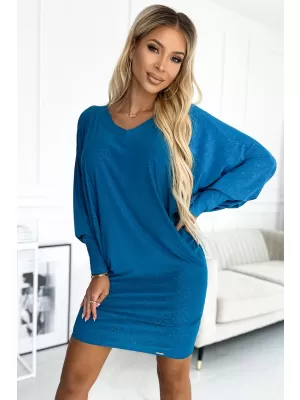 Kleid NUMOCO A402-3 BLAU