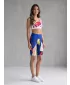 Hochwertige Damen-Funktionsleggings oberhalb des Knies ALTISPORT VOJ/ALW042LEG02 BLAU