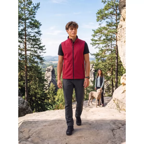  Herren-Softshellweste ALTISPORT NoPrint NP/ALM8211NJ ROT SCHWARZ 