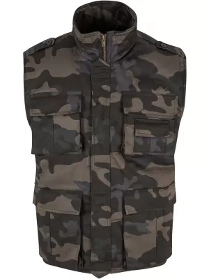 Weste BRANDIT RANGER BD4014 DUNKLE CAMO