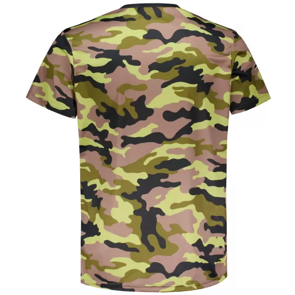  Funktionelles Premium-T-Shirt für Herren ALTISPORT VOJ/ALM038TR01 SCHWARZ UND GRÜN 