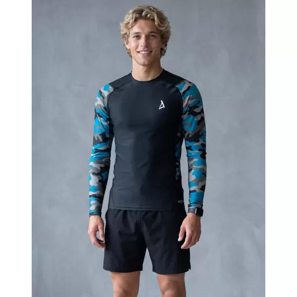  Funktionelle Kompression von Männern t -Shirt Premium ALTISPORT VOJ/ALM038TR03 KEROSIN/SCHWARZ 