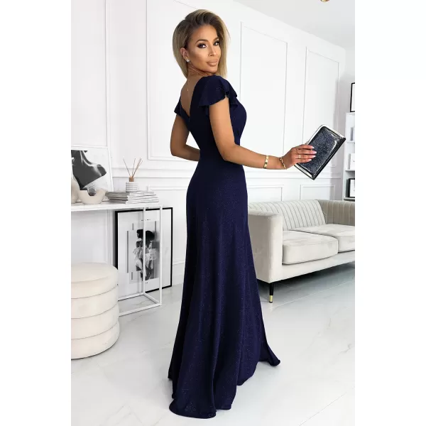  Kleid NUMOCO CRYSTAL 411-3 DUNKELBLAU 