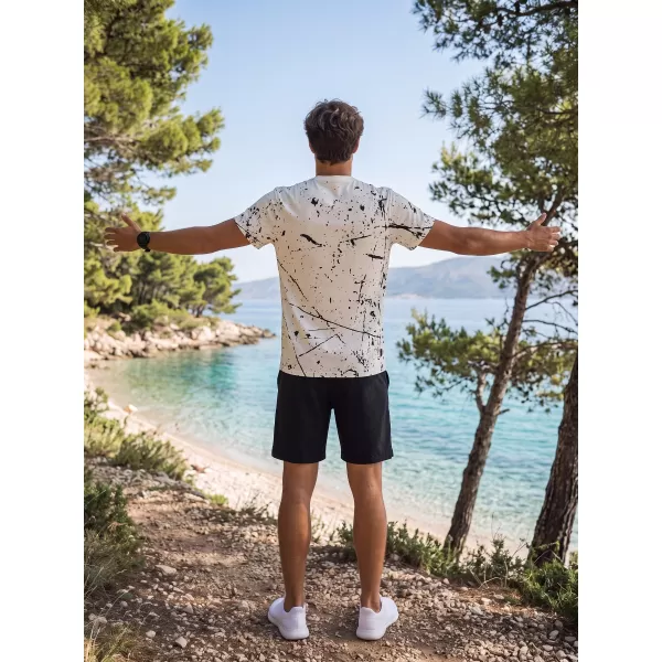  Funktionelles Premium-T-Shirt für Herren ALTISPORT VOJ/ALM034TR01 WEIß 
