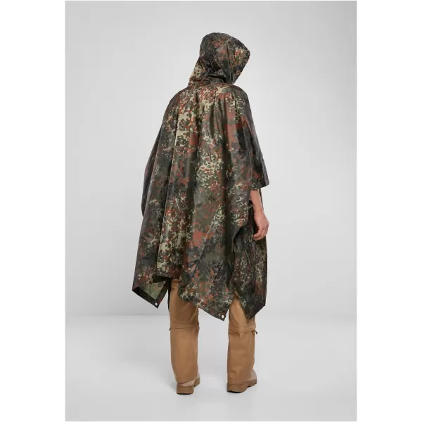 Poncho -Regenmantel BRANDIT RIPSTOP BD3169 FLECKTARN 