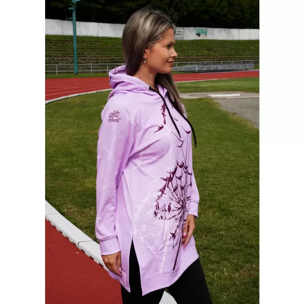  Hochwertiges Funktions-Sweatshirt für Damen ALTISPORT VOJ/ALW035MI03 LILA 
