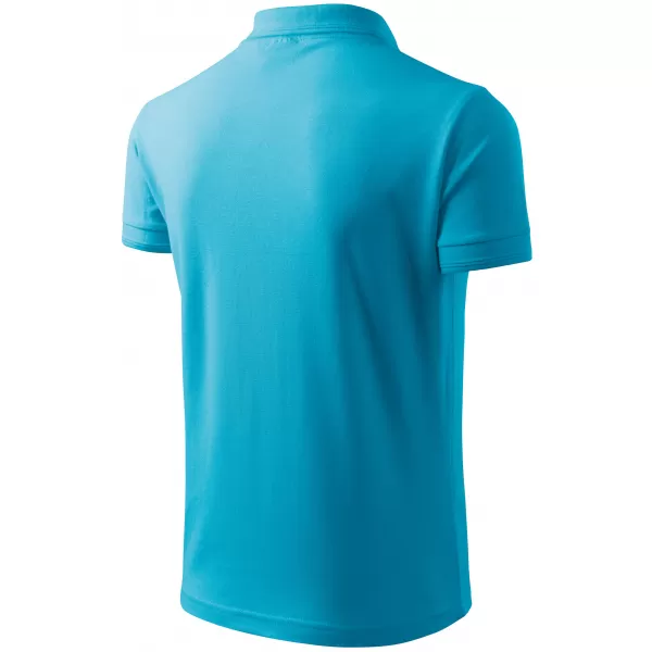  Herren-T-Shirt mit Kragen ALTISPORT NoPrint NP/ALM302 TÜRKIS 