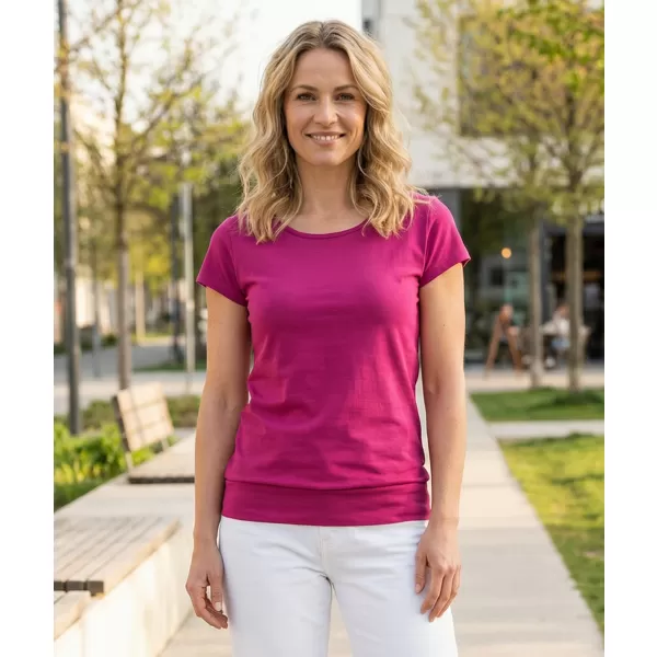  Damen-T-Shirt ALTISPORT NoPrint NP/ALW021 FUCHSIE 