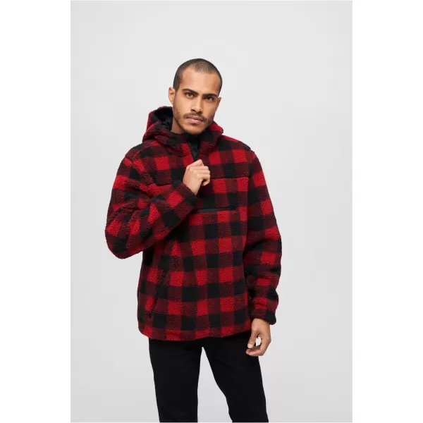  Herren -Sweatshirt BRANDIT BD5023 ROT/SCHWARZ 