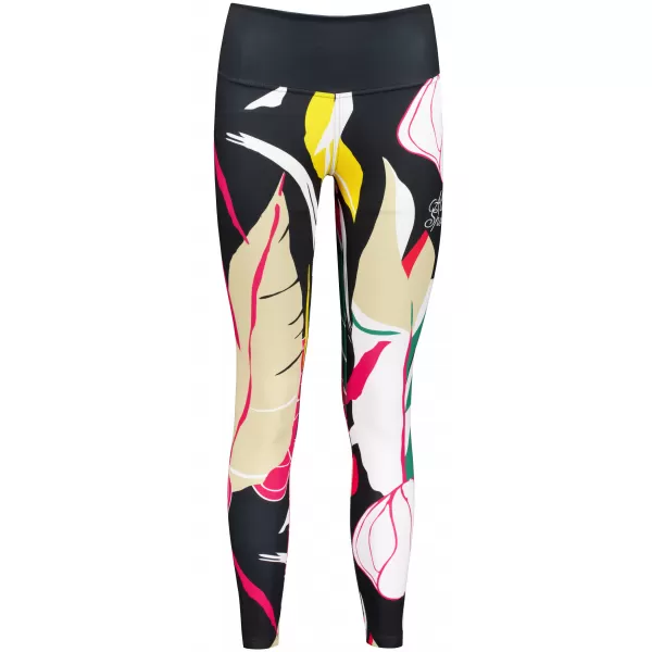  Lange Premium-Funktionsleggings für Damen ALTISPORT VOJ/ALW042LEG01 SCHWARZ 