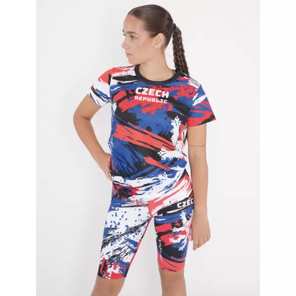  Hochwertige Damen-Funktionsleggings oberhalb des Knies ALTISPORT VOJ/ALW036LEG02 TSCHECHISCH 
