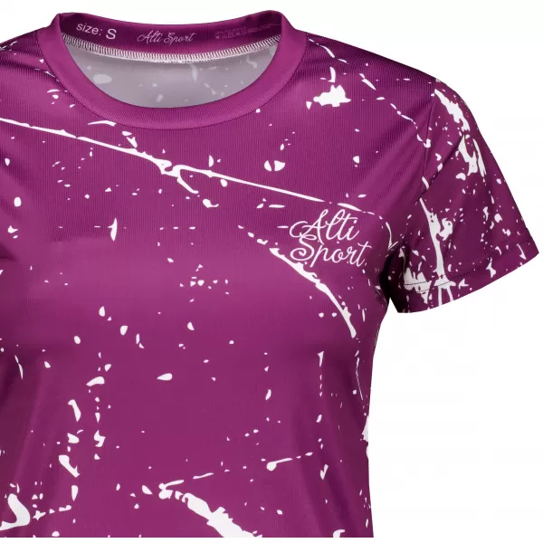  Hochwertiges Funktions-T-Shirt für Damen ALTISPORT VOJ/ALW034TR01 SMARAGD 