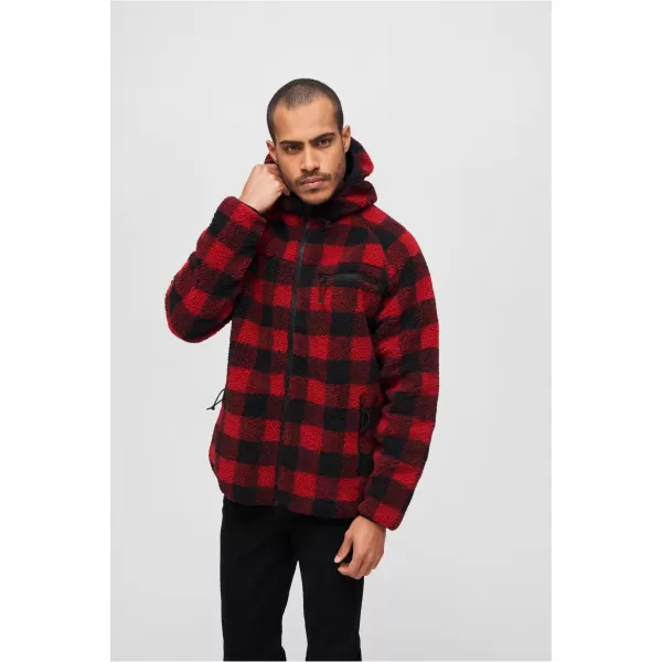  Herren -Sweatshirt BRANDIT BD5024 ROT/SCHWARZ 