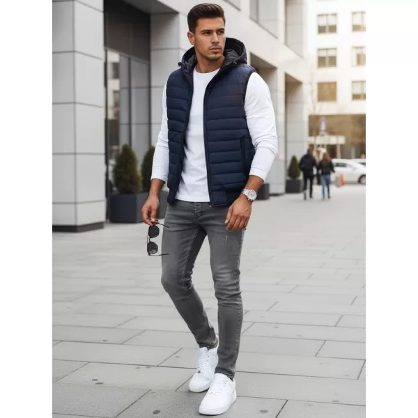  Weste DSTREET TX4236 DUNKELBLAU 