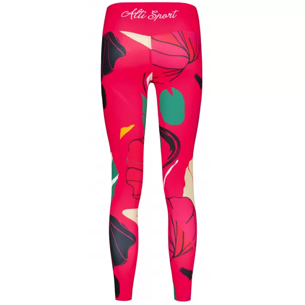  Lange Premium-Funktionsleggings für Damen ALTISPORT VOJ/ALW042LEG01 ROSA 