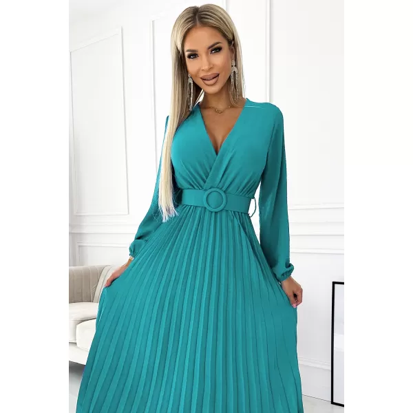  Kleid NUMOCO VIVIANA 504-6 BLAU 