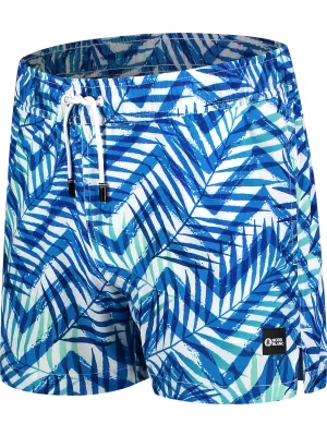 Badeshorts für Herren NORDBLANC RAINFOREST NBSPM8019 WEIß BLAU