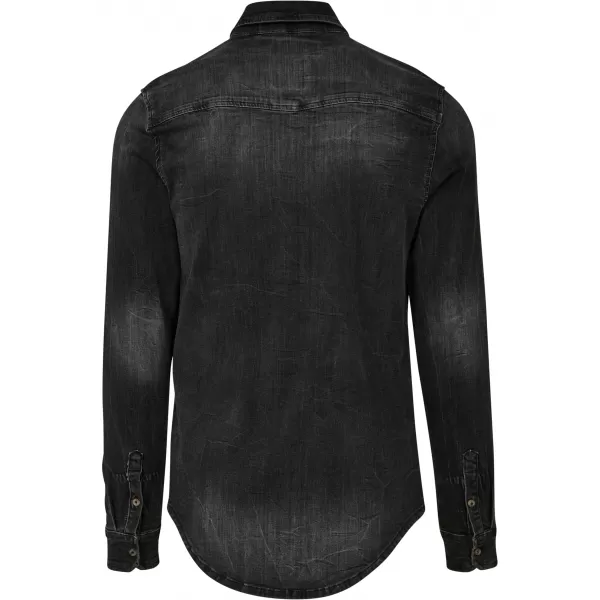  Hemd BRANDIT RILEY DENIM BD4020 SCHWARZ 