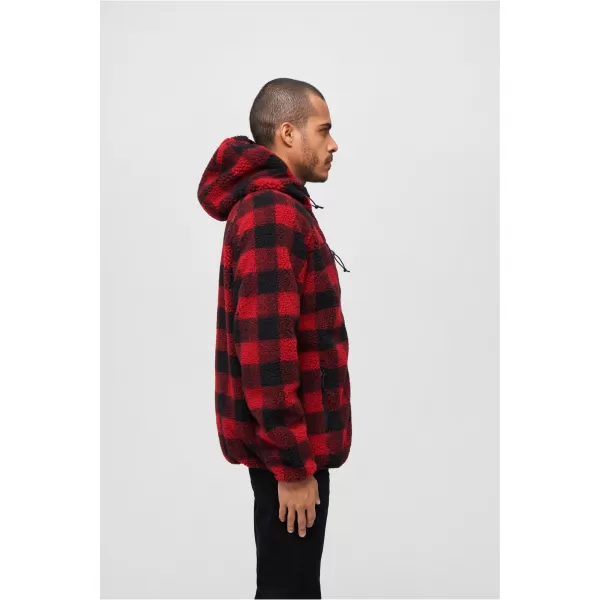  Herren -Sweatshirt BRANDIT BD5024 ROT/SCHWARZ 