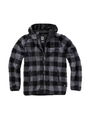 Herren -Sweatshirt BRANDIT BD5024 SCHWARZ/GRAU