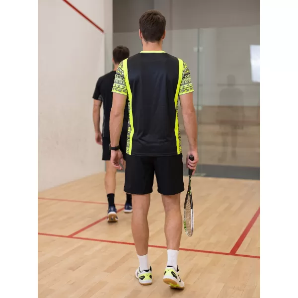  Funktionelles Premium-T-Shirt für Herren ALTISPORT VOJ/ALM043TR01 NEON GELB 