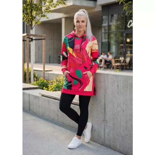  Hochwertiges Funktions-Sweatshirt für Damen ALTISPORT VOJ/ALW042MI03 ROSA 