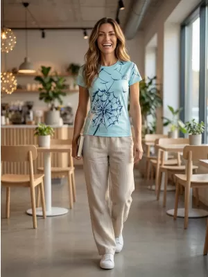 Hochwertiges Funktions-T-Shirt für Damen ALTISPORT VOJ/ALW035TR01 LILA