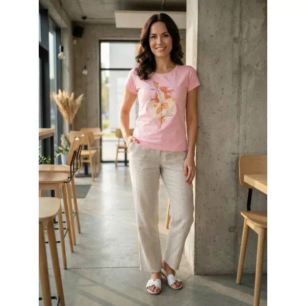  T -Shirt ALTISPORT ALW187122 ROSA 