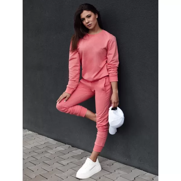  Damen Sweatshirt DSTREET GLAMFLAIR BY1313 ROT 