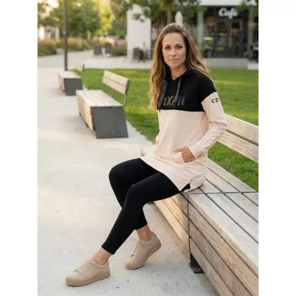  Damen-Sweatshirt KIXMI TIARA HELL BEIGE 