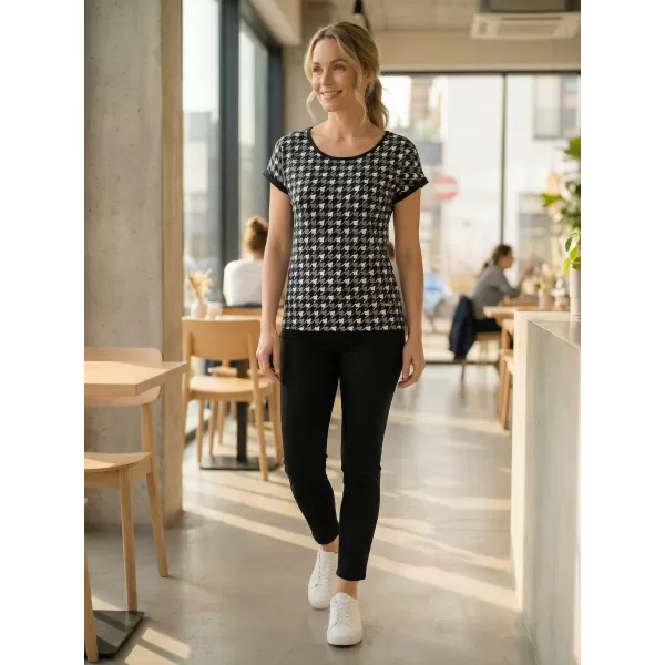  Damen-T-Shirt ALTISPORT DORIA SCHWARZ 