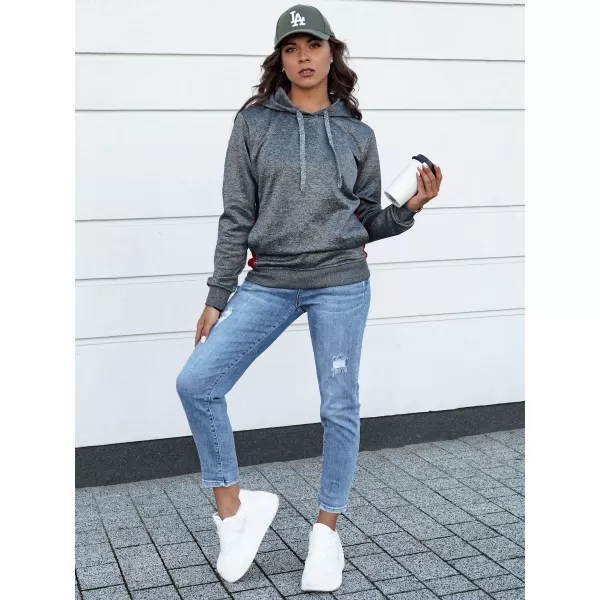  Damen-Sweatshirt DSTREET GIM DUNKELGRAU Dstreet1 
